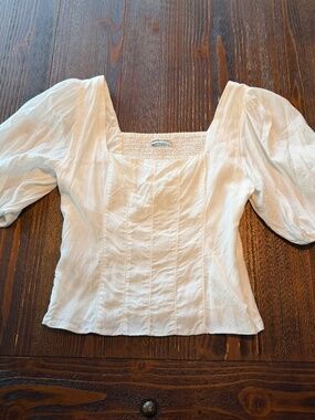 A&F Square Neck Corset Top